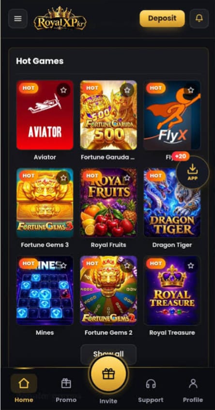 RoyalXPKR Game